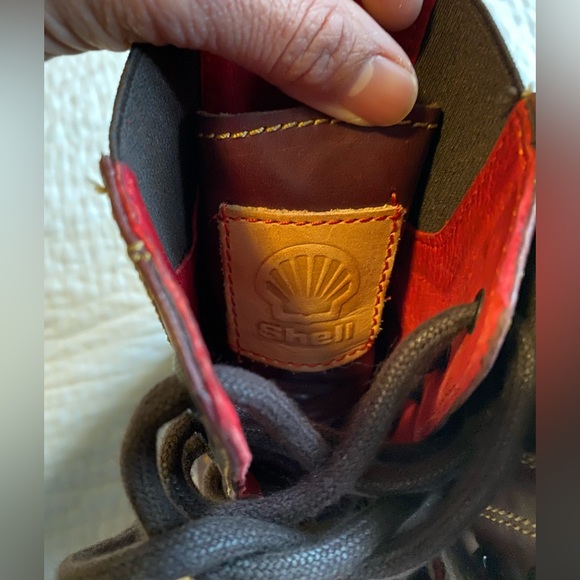 Like new! SHELL leather bootie Size 6 - Picture 6 of 12